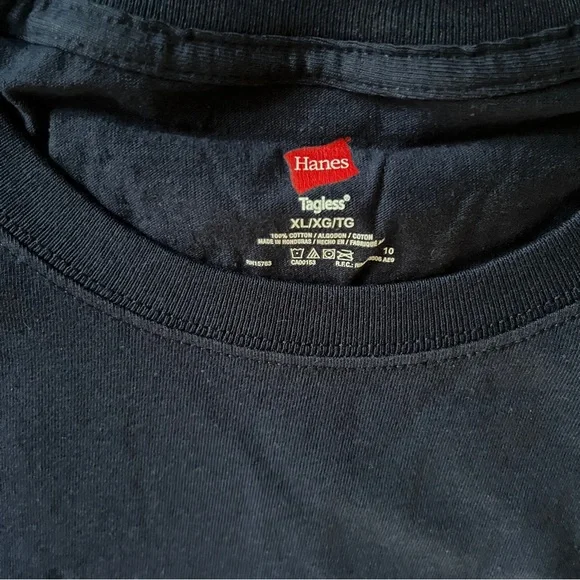 New 2 TEAM USA OLYMPIC RINGS/AMERICAN FLAG T-SHIRTS Men XL short sl gray & navy - Picture 7 of 10